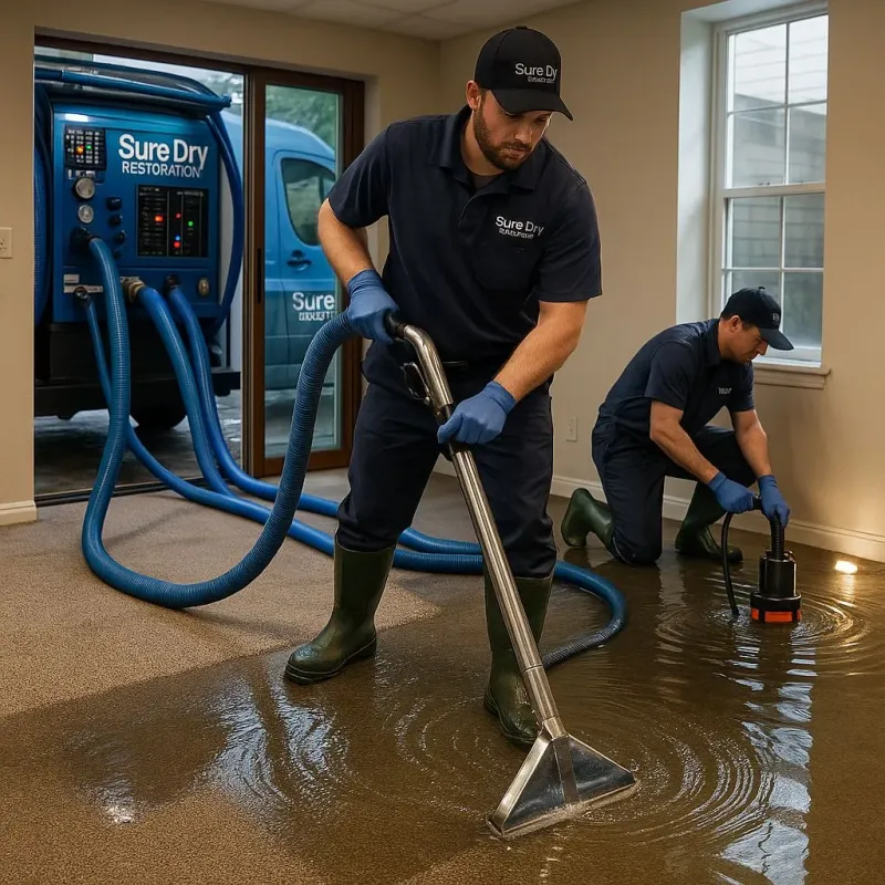 Water Extraction and Removal process in Edgecomb, ME
